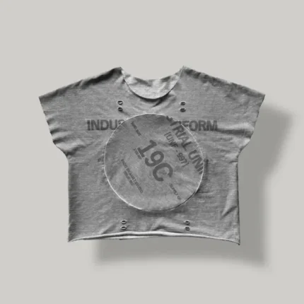 Saalt Studio Cap Sleeve Tee V2 Grey Medium